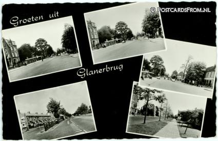 Glane, Glanerbrug. Groet uit ansichtkaart: Glane, Glanerbrug. Groet uit