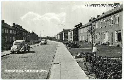 ansichtkaart: Bad Nieuweschans, Rabenhauptstraat