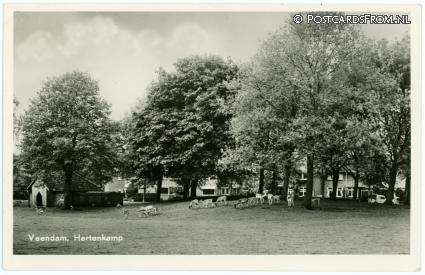 ansichtkaart: Veendam, Hertenkamp