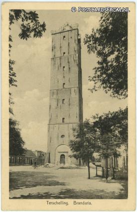 Terschelling, Brandaris ansichtkaart: Terschelling, Brandaris