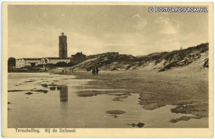 ansichtkaart: Terschelling, Bij de Dellewal