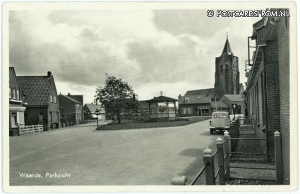 ansichtkaart: Waarde, Parkzicht