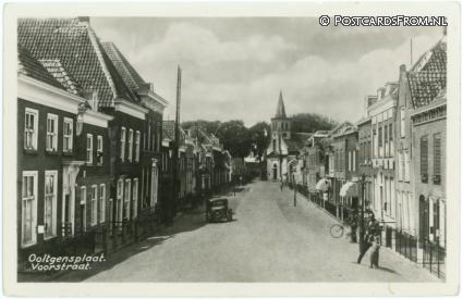 ansichtkaart: Ooltgensplaat, Voorstraat