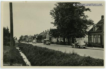 Rilland, Hoofdweg ansichtkaart: Rilland, Hoofdweg