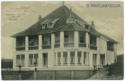 Noordwijk aan Zee, Pensin 'OZON', Familie-Pension 1ste Rang ansichtkaart: Noordwijk aan Zee, Pensin 'OZON', Familie-Pension 1ste Rang