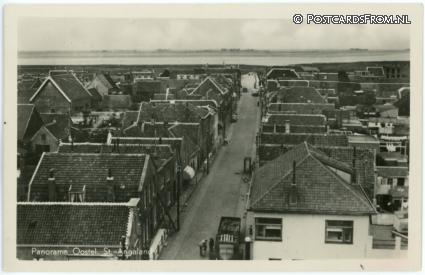 Sint-Annaland, Panorama Oostelijk ansichtkaart: Sint-Annaland, Panorama Oostelijk
