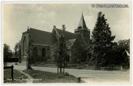 Vreeland, Ned. Herv. Kerk ansichtkaart: Vreeland, Ned. Herv. Kerk