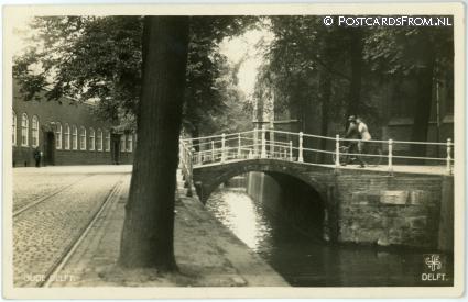 Delft, Oude Delft ansichtkaart: Delft, Oude Delft