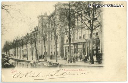 ansichtkaart: Delft, Polytechnische School