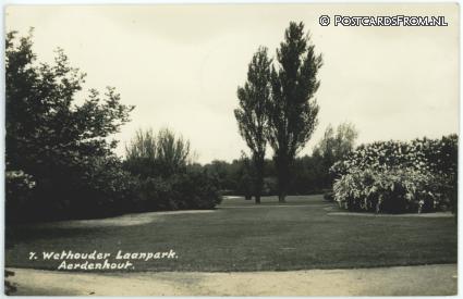 ansichtkaart: Aerdenhout, Wethouder Laanpark