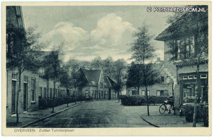 ansichtkaart: Overveen, Zuider Tuindorplaan