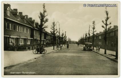 ansichtkaart: Overveen, Rollandlaan