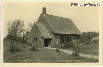 ansichtkaart: Bentveld, Lezingzaaltje Arbeidersgemeenschap der Woodbrookers