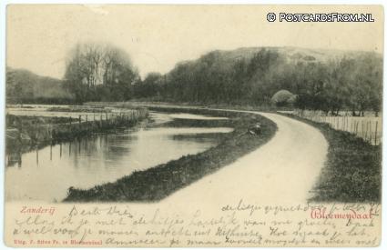 ansichtkaart: Bloemendaal, Zanderij