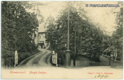 Bloemendaal, Hoogh-Duijne ansichtkaart: Bloemendaal, Hoogh-Duijne