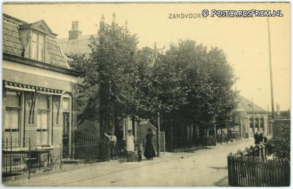 ansichtkaart: Zandvoort, Schoolstraat