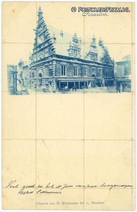 ansichtkaart: Haarlem, Vleeschhal