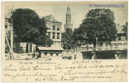 ansichtkaart: Haarlem, Kaarseladeveer