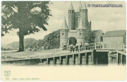 Haarlem, Amsterdamsche Poort ansichtkaart: Haarlem, Amsterdamsche Poort