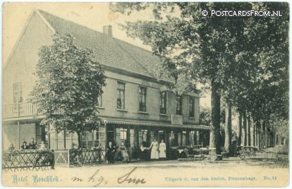 Princenhage, Hotel Boschhek ansichtkaart: Princenhage, Hotel Boschhek