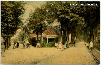 Santpoort, -- ansichtkaart: Santpoort, --