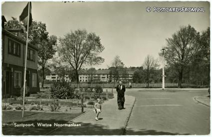 ansichtkaart: Santpoort, Wietze Noormanlaan