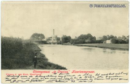 Haarlemmermeer, Stoomgemaal 'de Crucius' ansichtkaart: Haarlemmermeer, Stoomgemaal 'de Crucius'