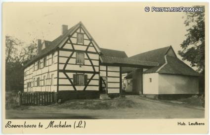 ansichtkaart: Mechelen, Boerenhoeve