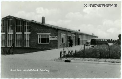 Beusichem, Meubelfabriek Grimberg ansichtkaart: Beusichem, Meubelfabriek Grimberg