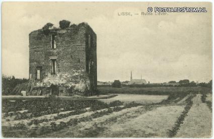 Lisse, Ruine Dever ansichtkaart: Lisse, Ruine Dever