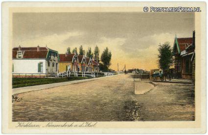 ansichtkaart: Nieuwerkerk ad IJssel, Kerklaan
