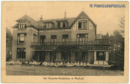ansichtkaart: Renkum, Het Vacantie-Kinderhuis