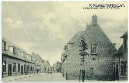 ansichtkaart: Winterswijk, Lindenstraat