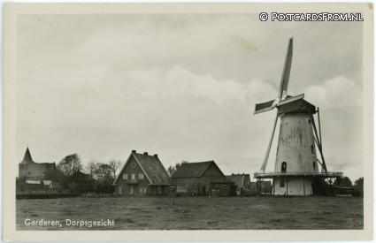 Garderen, Dorpsgezicht ansichtkaart: Garderen, Dorpsgezicht