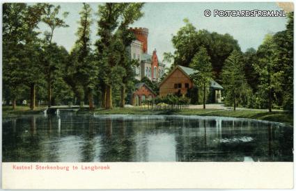 ansichtkaart: Langbroek, Kasteel Sterkenburg