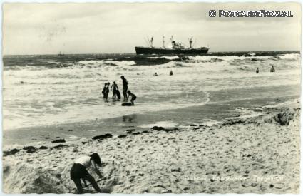 ansichtkaart: Koudekerke, Dishoek. Zeegezicht