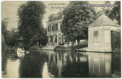 ansichtkaart: Leiderdorp, Rijngezicht