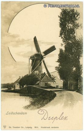 ansichtkaart: Leidschendam, Molen