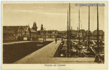 Lemmer, Groeten uit ansichtkaart: Lemmer, Groeten uit