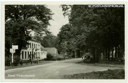 ansichtkaart: Frederiksoord, Hotel Frederiksoord