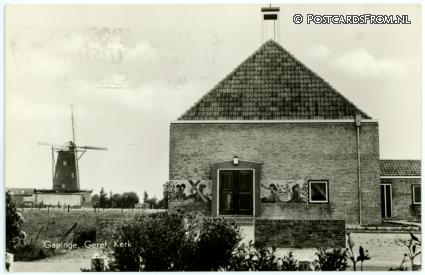ansichtkaart: Gapinge, Geref. Kerk