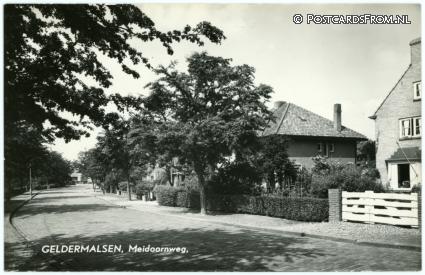 Geldermalsen, Meidoornweg ansichtkaart: Geldermalsen, Meidoornweg