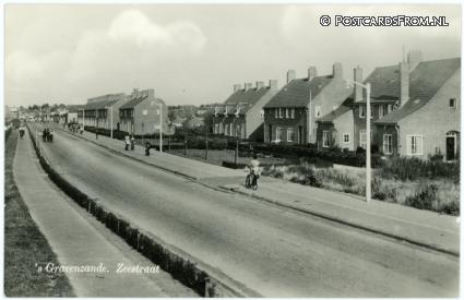 's-Gravenzande, Zeestraat ansichtkaart: 's-Gravenzande, Zeestraat