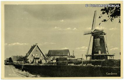 ansichtkaart: Garderen, Molen