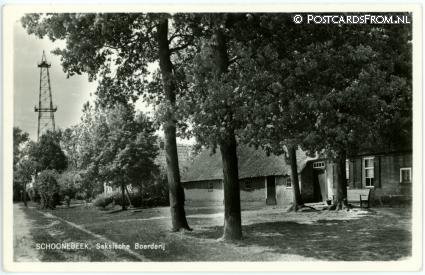 ansichtkaart: Schoonebeek, Saksische Boerderij