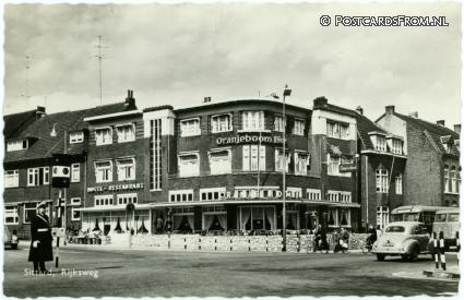 ansichtkaart: Sittard, Rijksweg