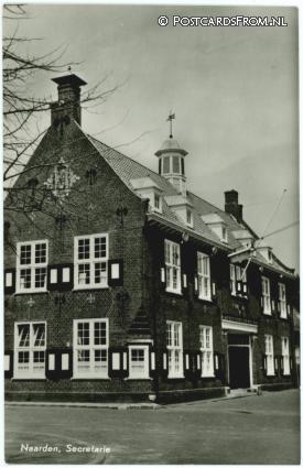 ansichtkaart: Naarden, Secretarie