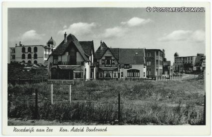 Noordwijk aan Zee, Kon. Astrid Boulevard ansichtkaart: Noordwijk aan Zee, Kon. Astrid Boulevard