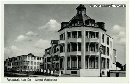 ansichtkaart: Noordwijk aan Zee, Noord Boulevard