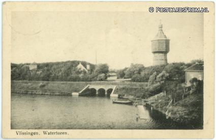 ansichtkaart: Vlissingen, Watertoren